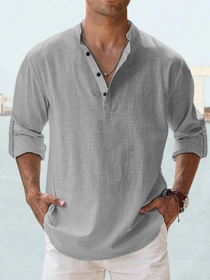 Matteo™ | Camicia in lino traspirante