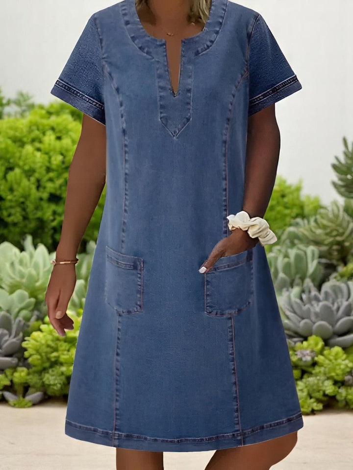Gilja™ - Abito in jeans casual