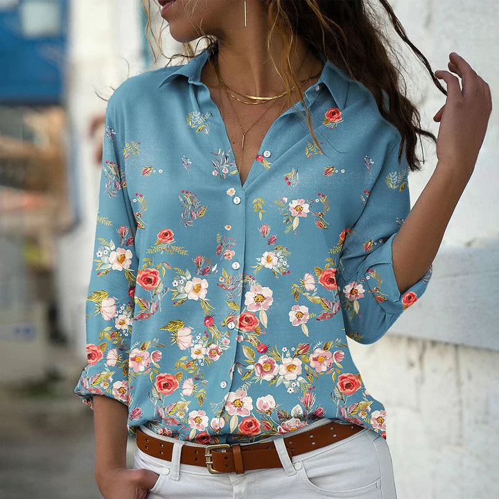 GEERTJE CAMICIA STAMPATA MODERNA