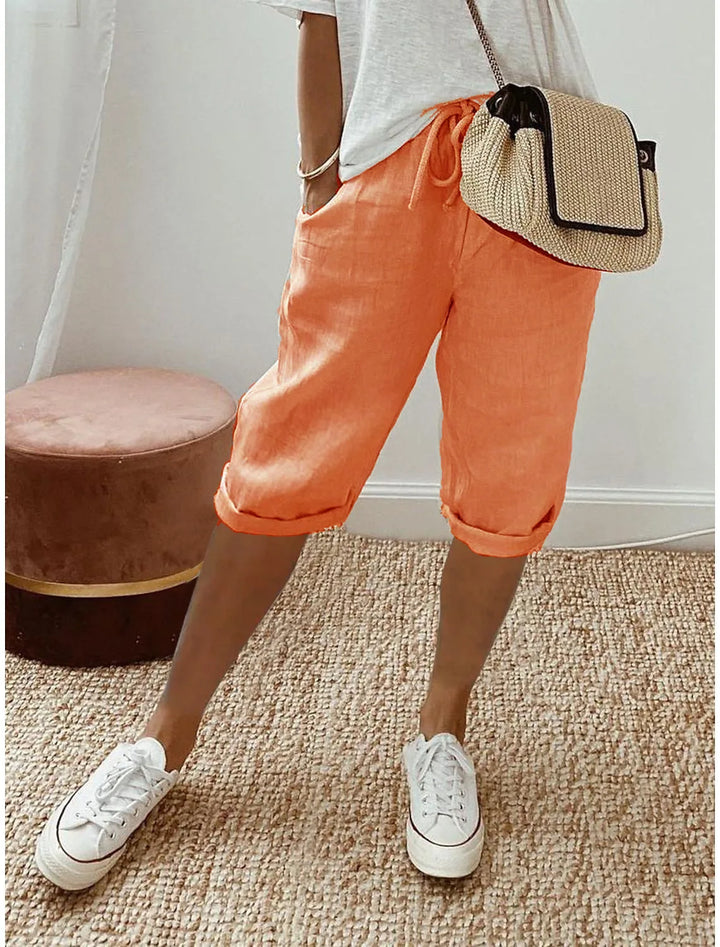 Nerina | Eleganti Pantaloni in Stile Hawaiano