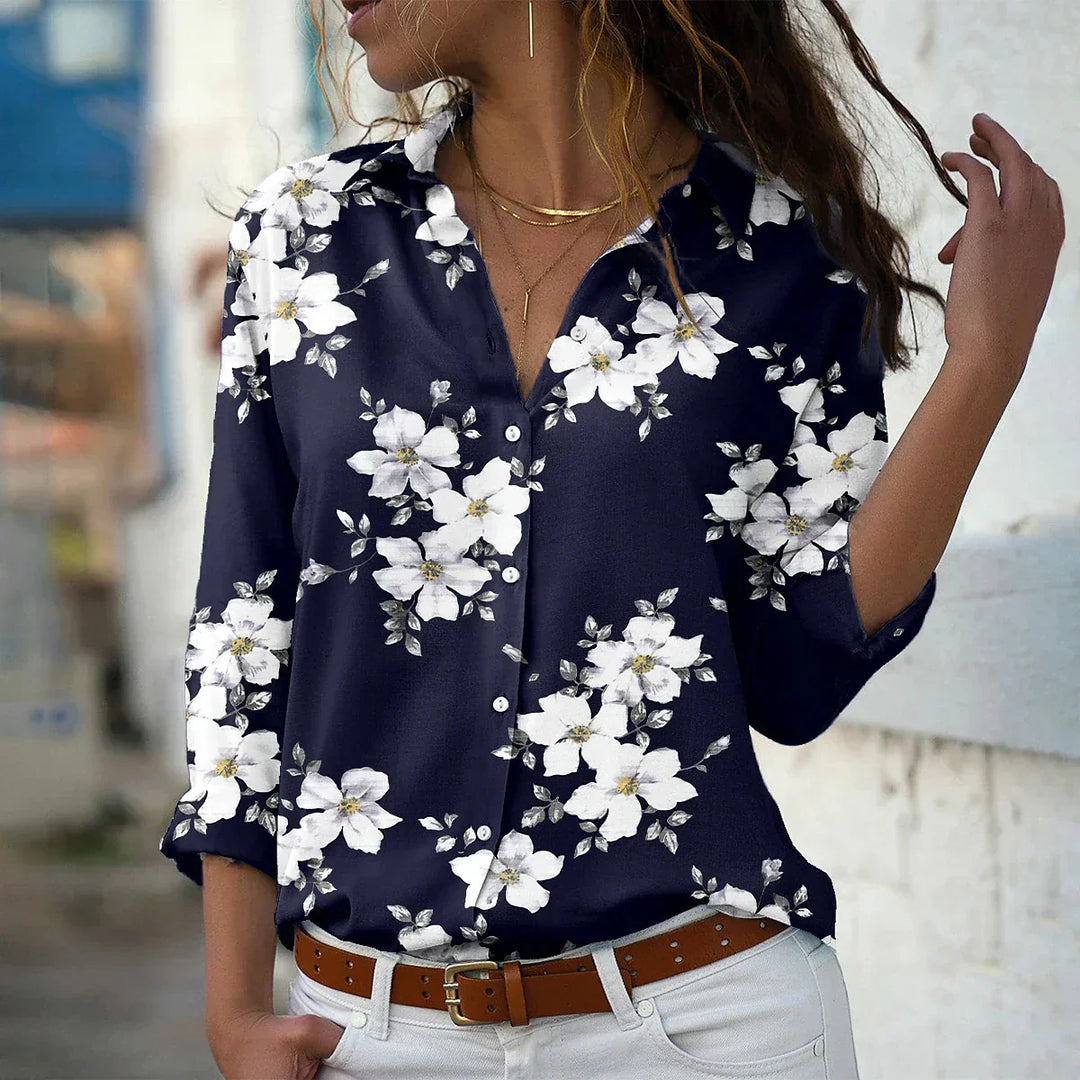 GEERTJE CAMICIA STAMPATA MODERNA