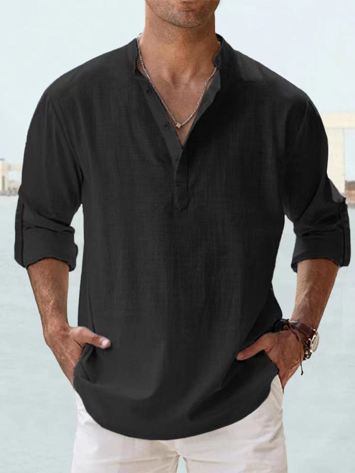 Matteo™ | Camicia in lino traspirante