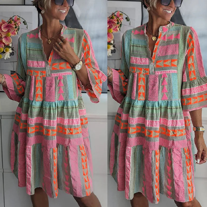 Kiki | Elegante Vestito Midi Primaverile ( Quasi esaurito )