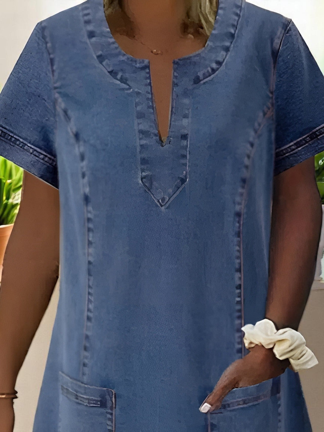 Gilja™ - Abito in jeans casual