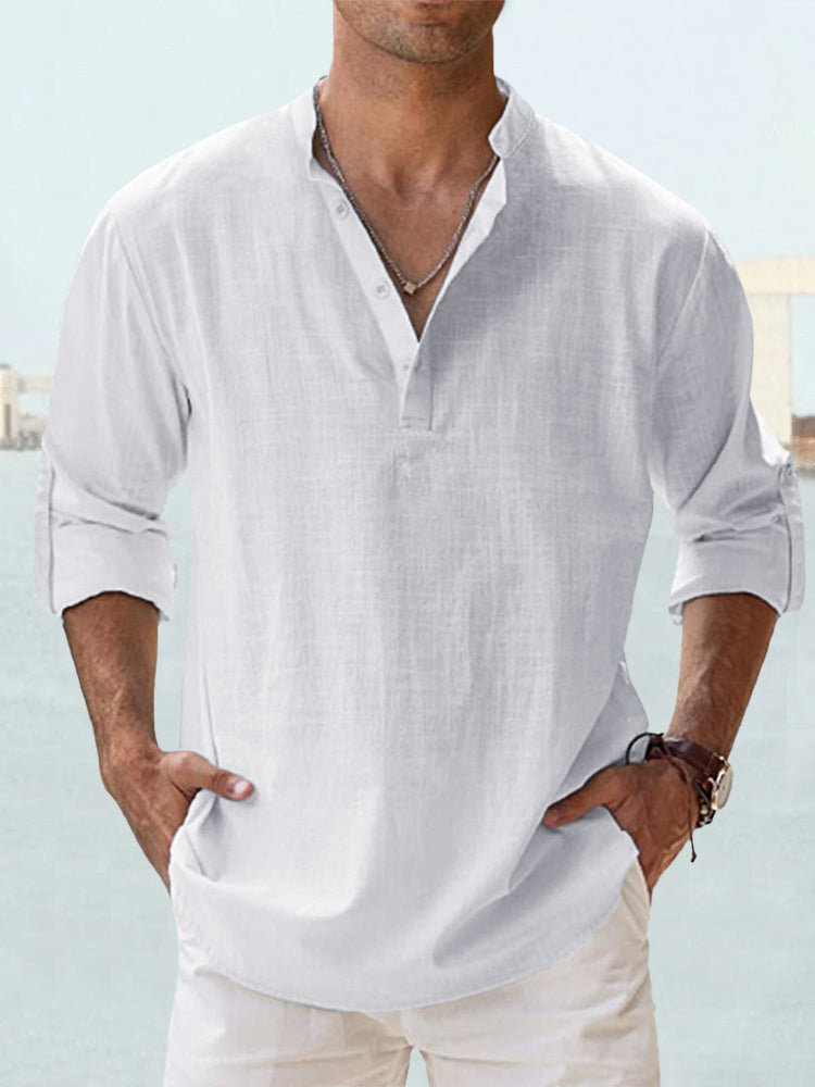 Matteo™ | Camicia in lino traspirante