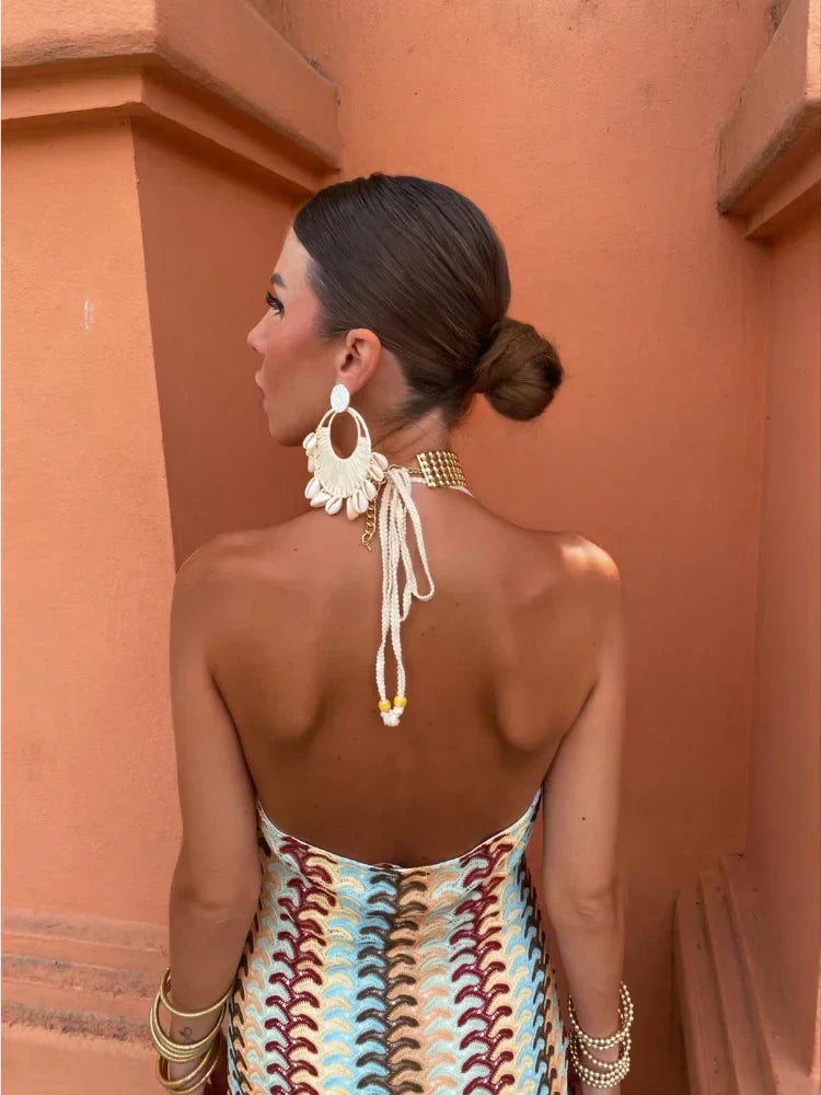 Roxanne | Abito Halter con Seducente Schiena Scoperta