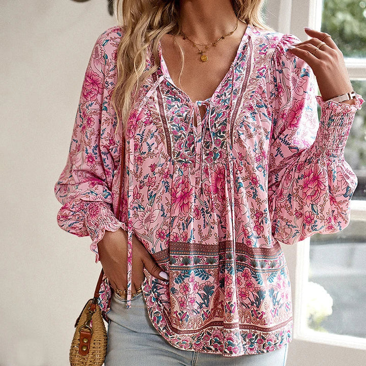 ANIKA I BLOUSE FIORITE E STILOSE