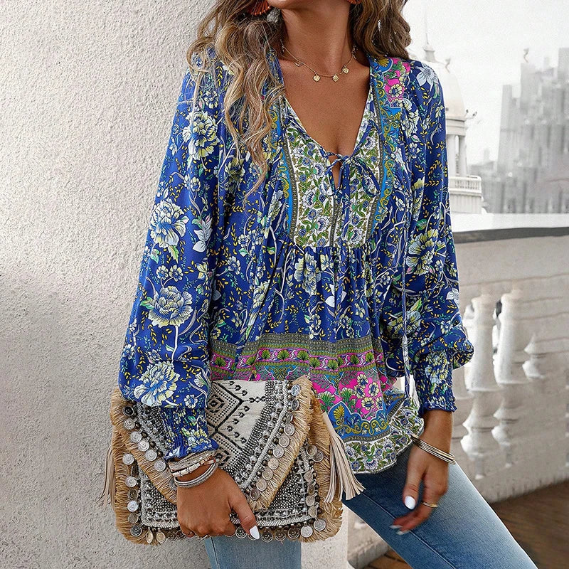 ANIKA I BLOUSE FIORITE E STILOSE