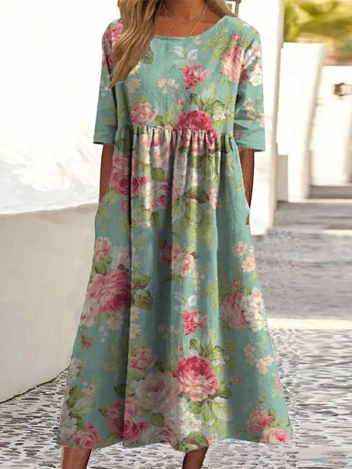 WENDY – ABITO MIDI RICAMATO RELAXED