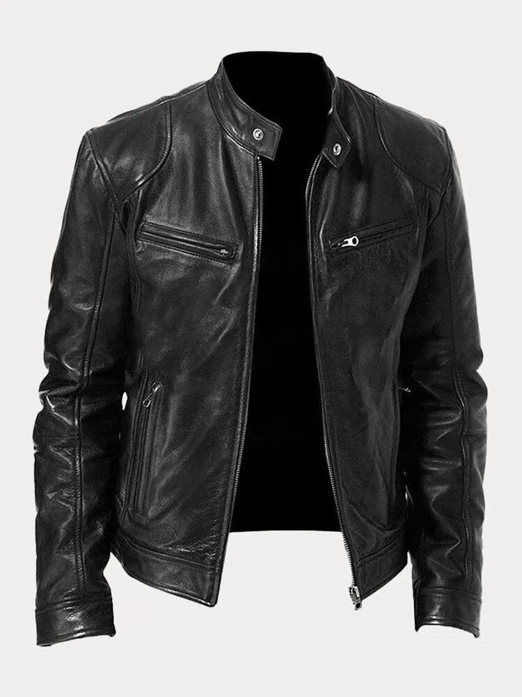 ROGER | GIACCA IN PELLE CASUAL DA UOMO