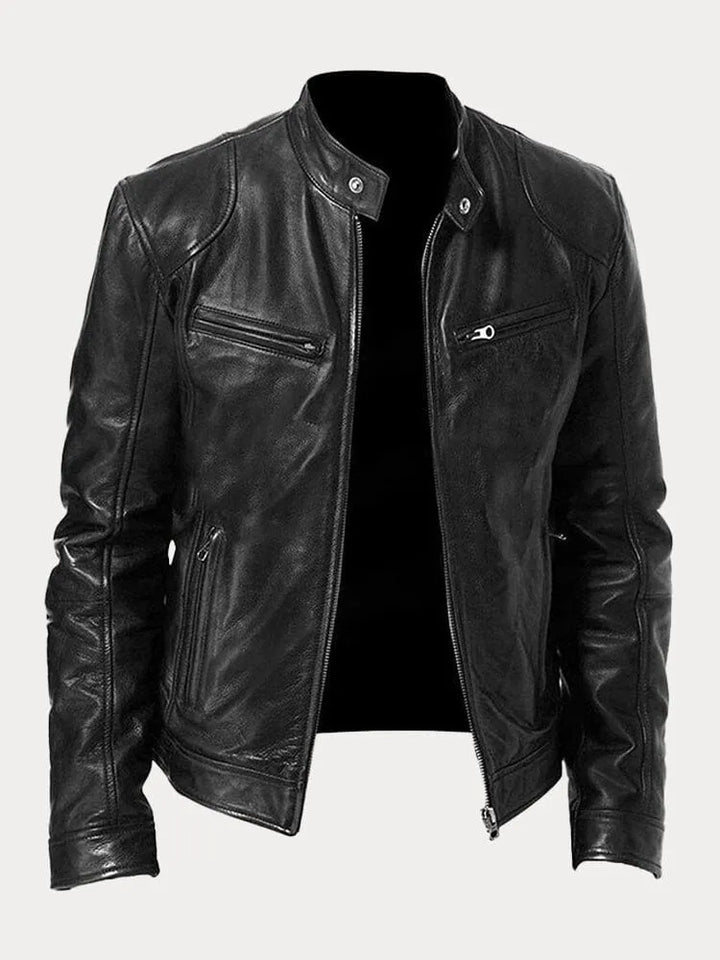 ROGER | GIACCA IN PELLE CASUAL DA UOMO