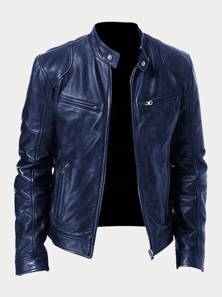 ROGER | GIACCA IN PELLE CASUAL DA UOMO