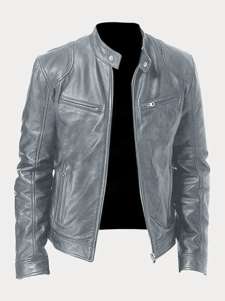 ROGER | GIACCA IN PELLE CASUAL DA UOMO