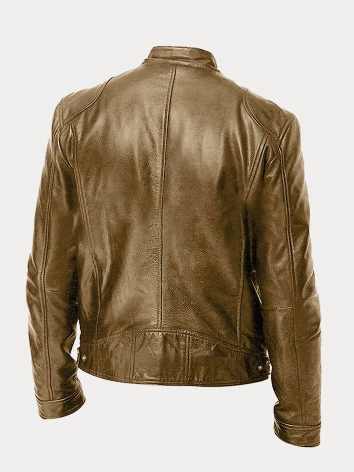 ROGER | GIACCA IN PELLE CASUAL DA UOMO