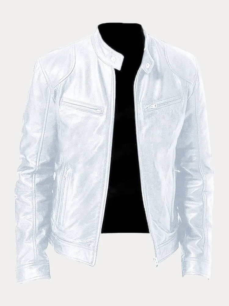 ROGER | GIACCA IN PELLE CASUAL DA UOMO