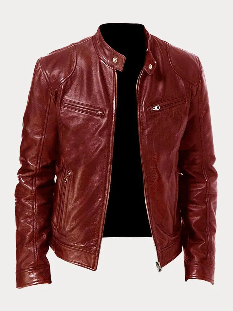 ROGER | GIACCA IN PELLE CASUAL DA UOMO