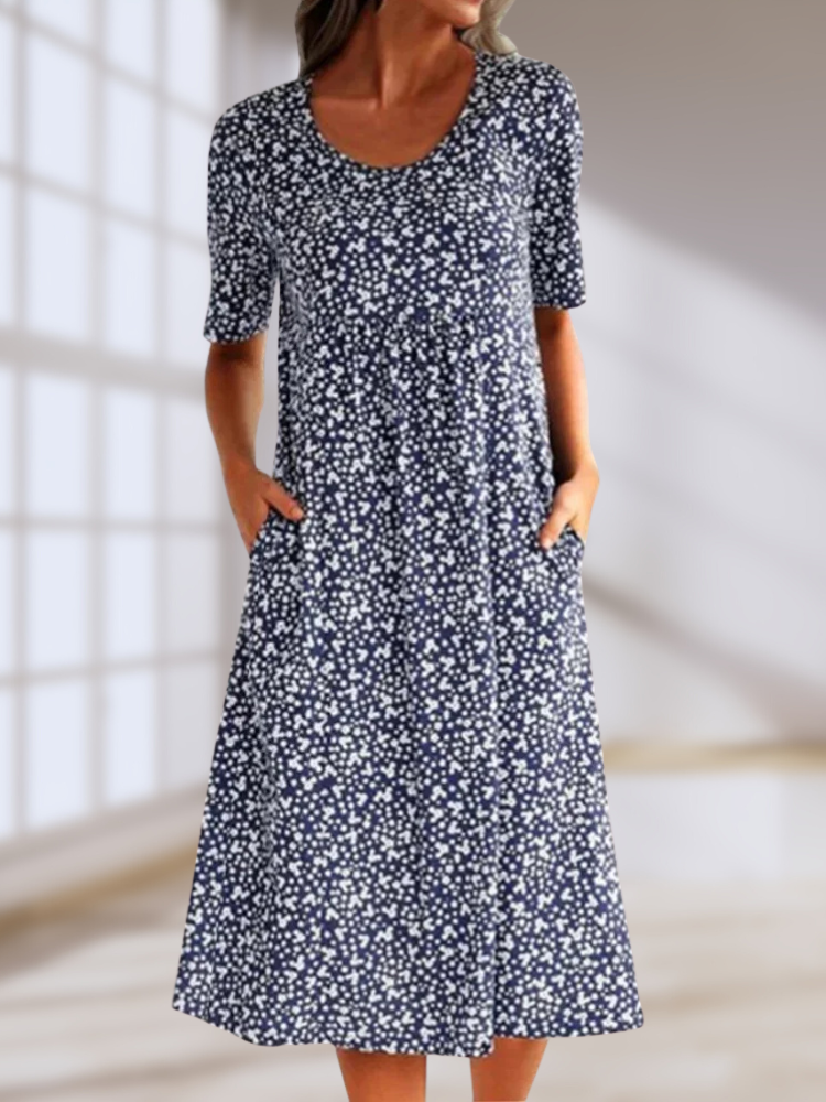 Anora – Vestito Midi Boho Stampato