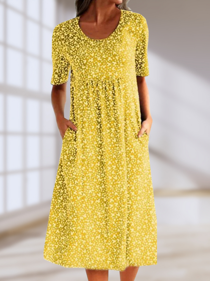 Anora – Vestito Midi Boho Stampato