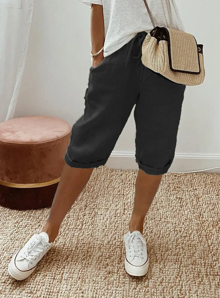 Nerina | Eleganti Pantaloni in Stile Hawaiano
