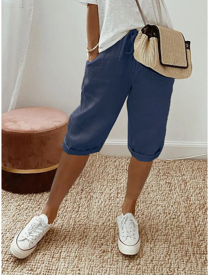 Nerina | Eleganti Pantaloni in Stile Hawaiano