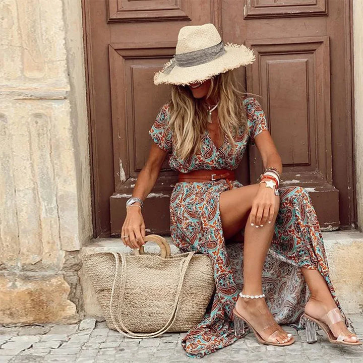 Luna® | Elegante Maxi-Abito Bohemien