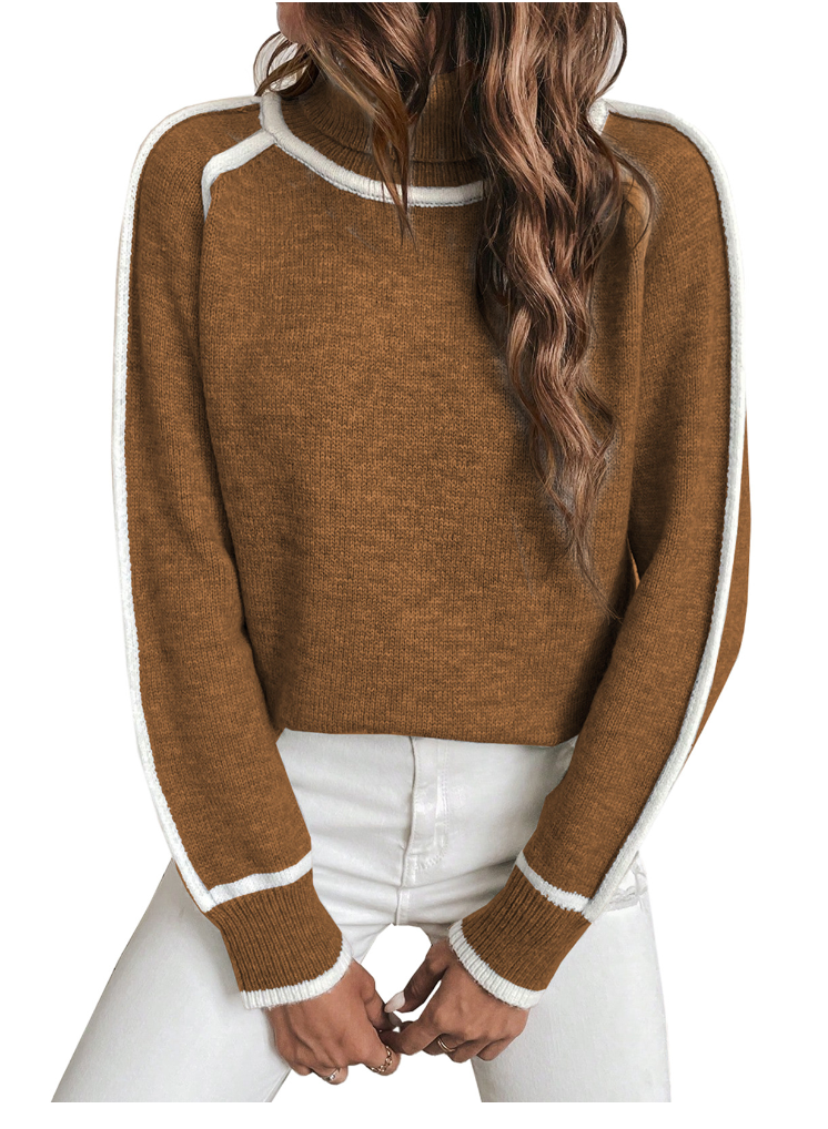 Maglione Invernale a Collo Alto Myk