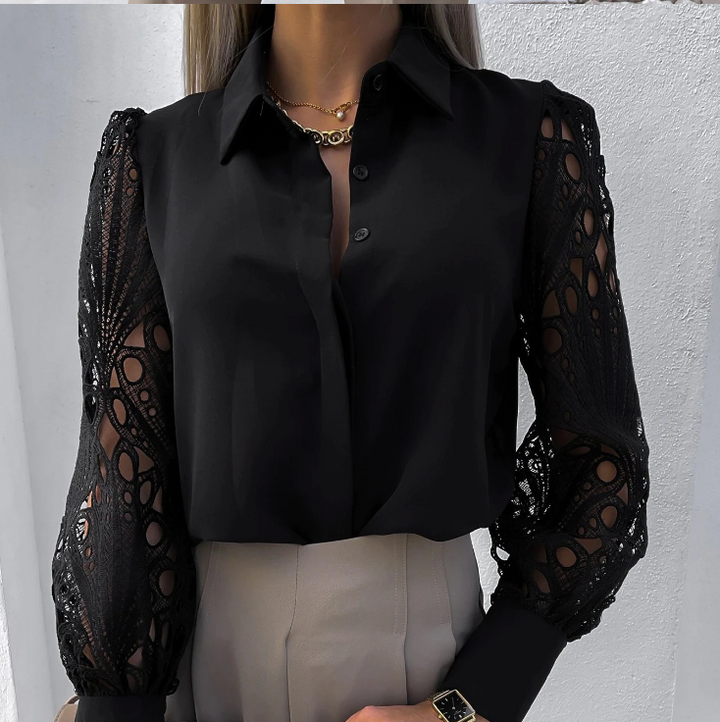 BLUSA CON COLLO ENGELBERTA I MODE