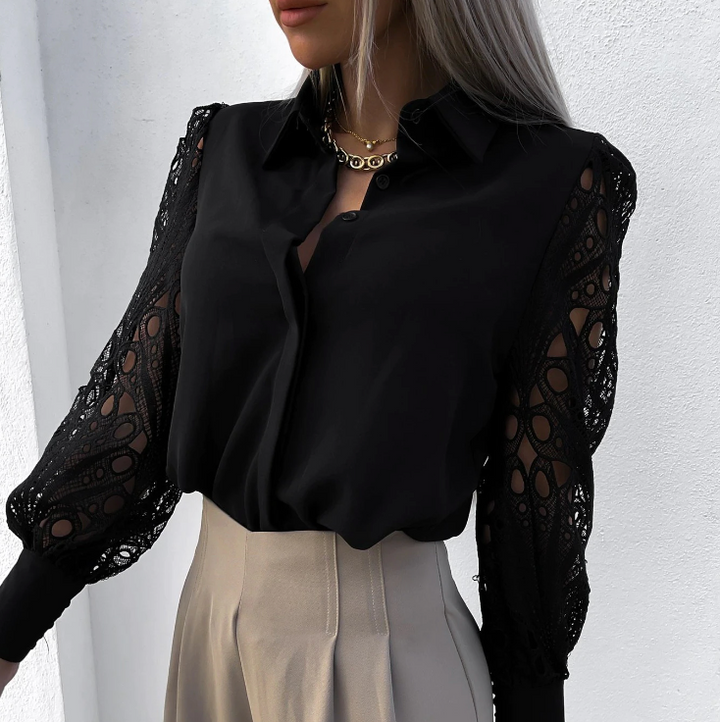 BLUSA CON COLLO ENGELBERTA I MODE