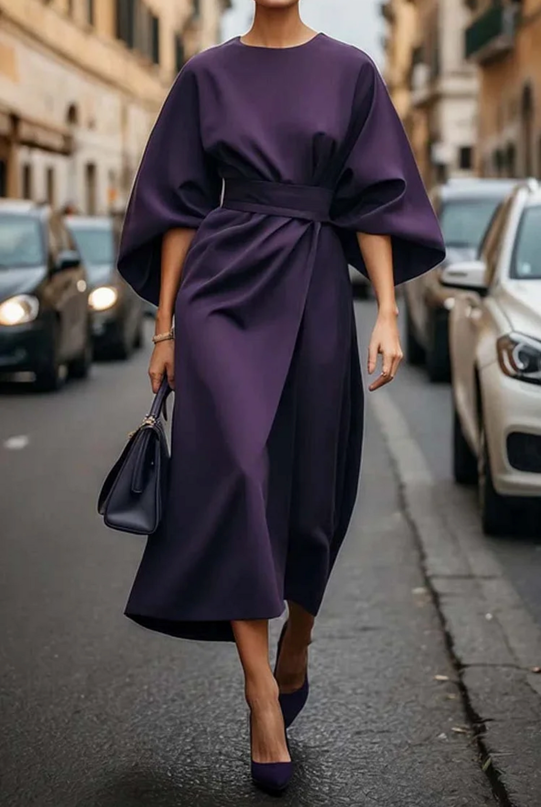 Louise™ | Maxi Abito da Sera con Cintura