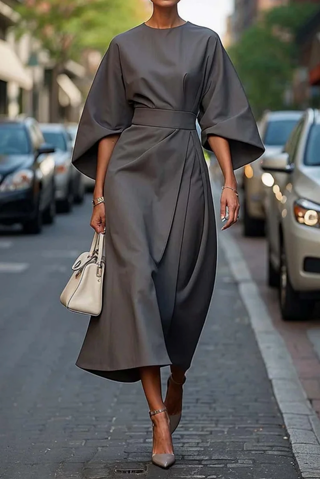Louise™ | Maxi Abito da Sera con Cintura
