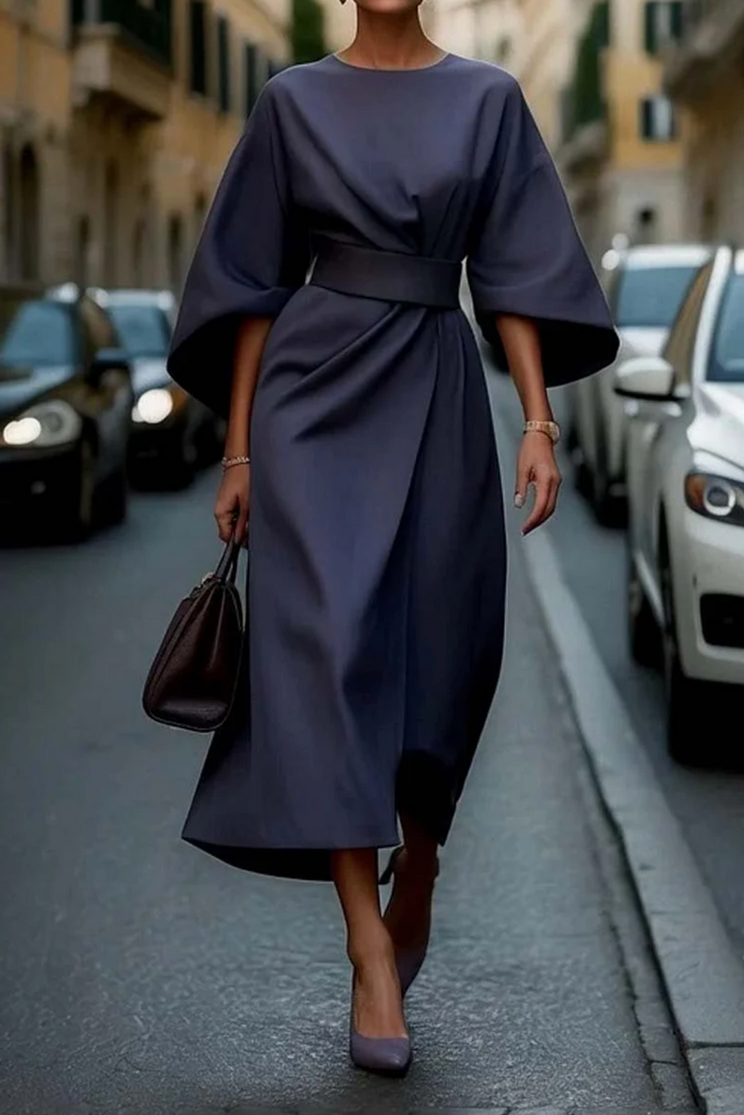 Louise™ | Maxi Abito da Sera con Cintura