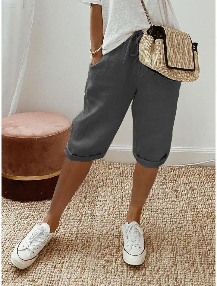Nerina | Eleganti Pantaloni in Stile Hawaiano