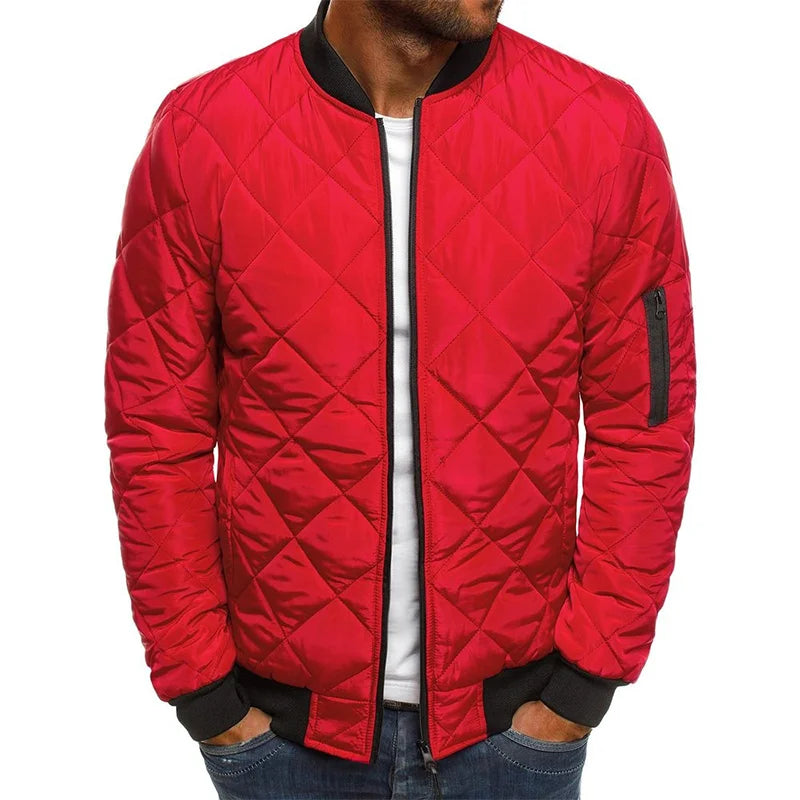 AMBROGIO | GIACCA CASUAL QUALITA' PREMIUM CON DESIGN A ROMBI