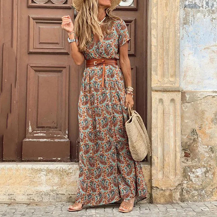 Luna® | Elegante Maxi Abito Bohemien