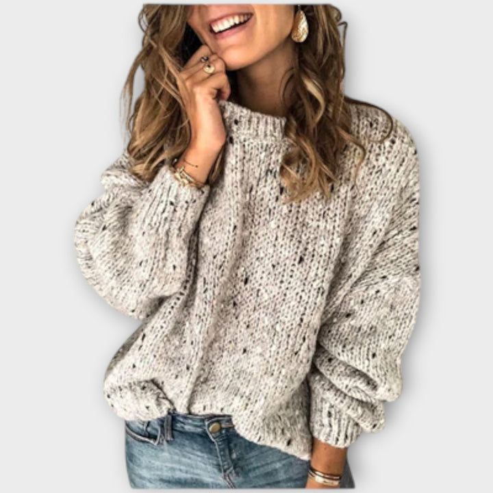 Linda – Maglione Retro a Maglia Morbida