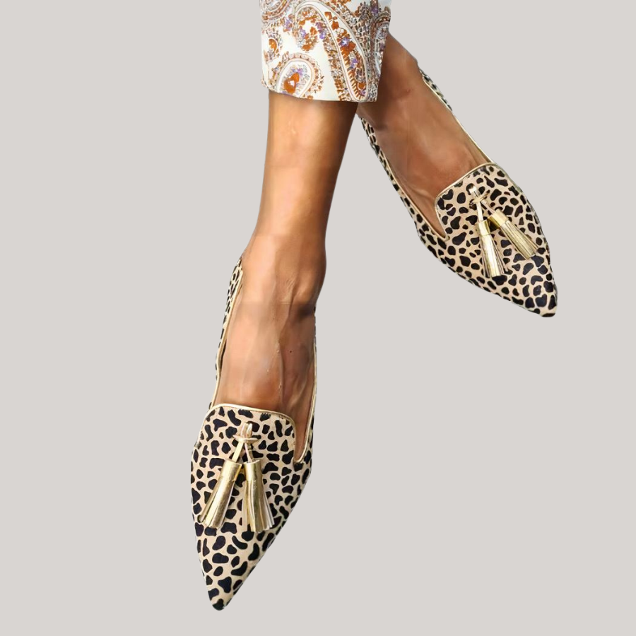 Mocassino Donna Leopardo
