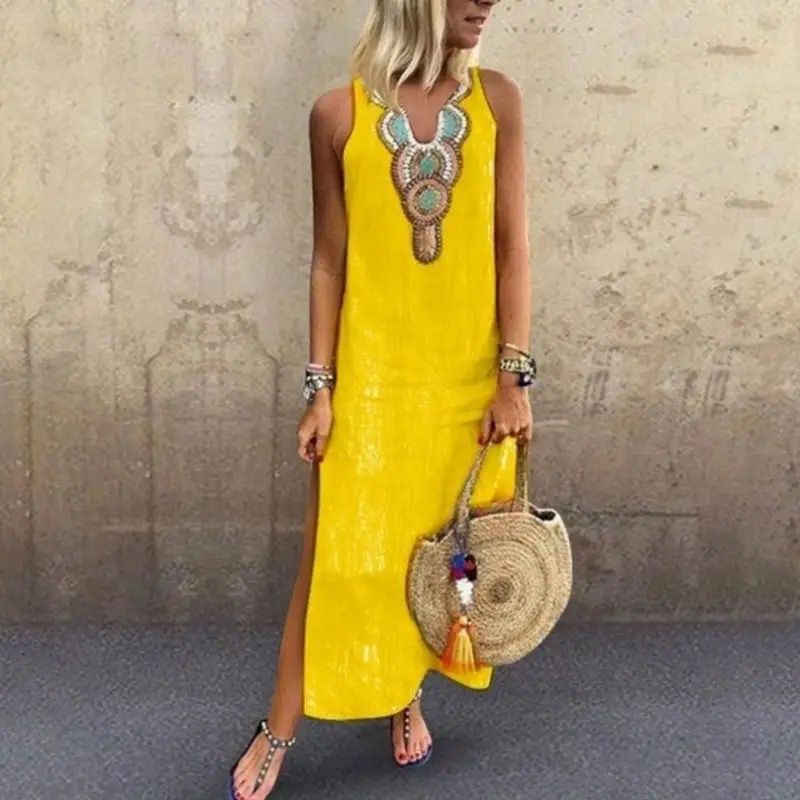 Francelene - Vestiti Eleganti a Vita Alta per un Look Fresco e Sobrio