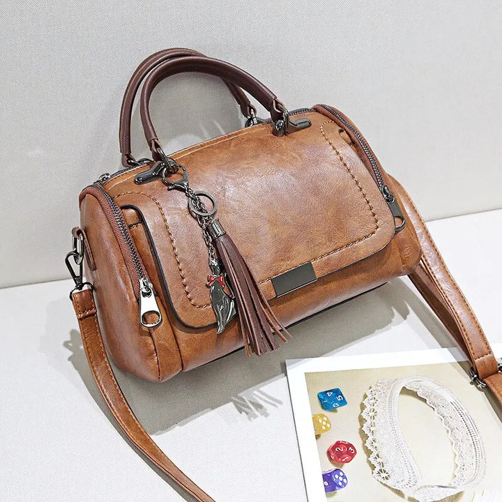 Stella - Borsa a Spalla in Pelle