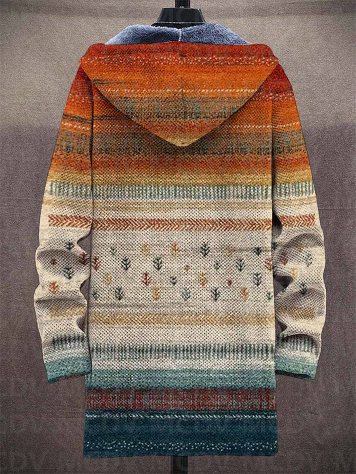 Zalie | Cardigan di Lusso con Ispirazione Artistica