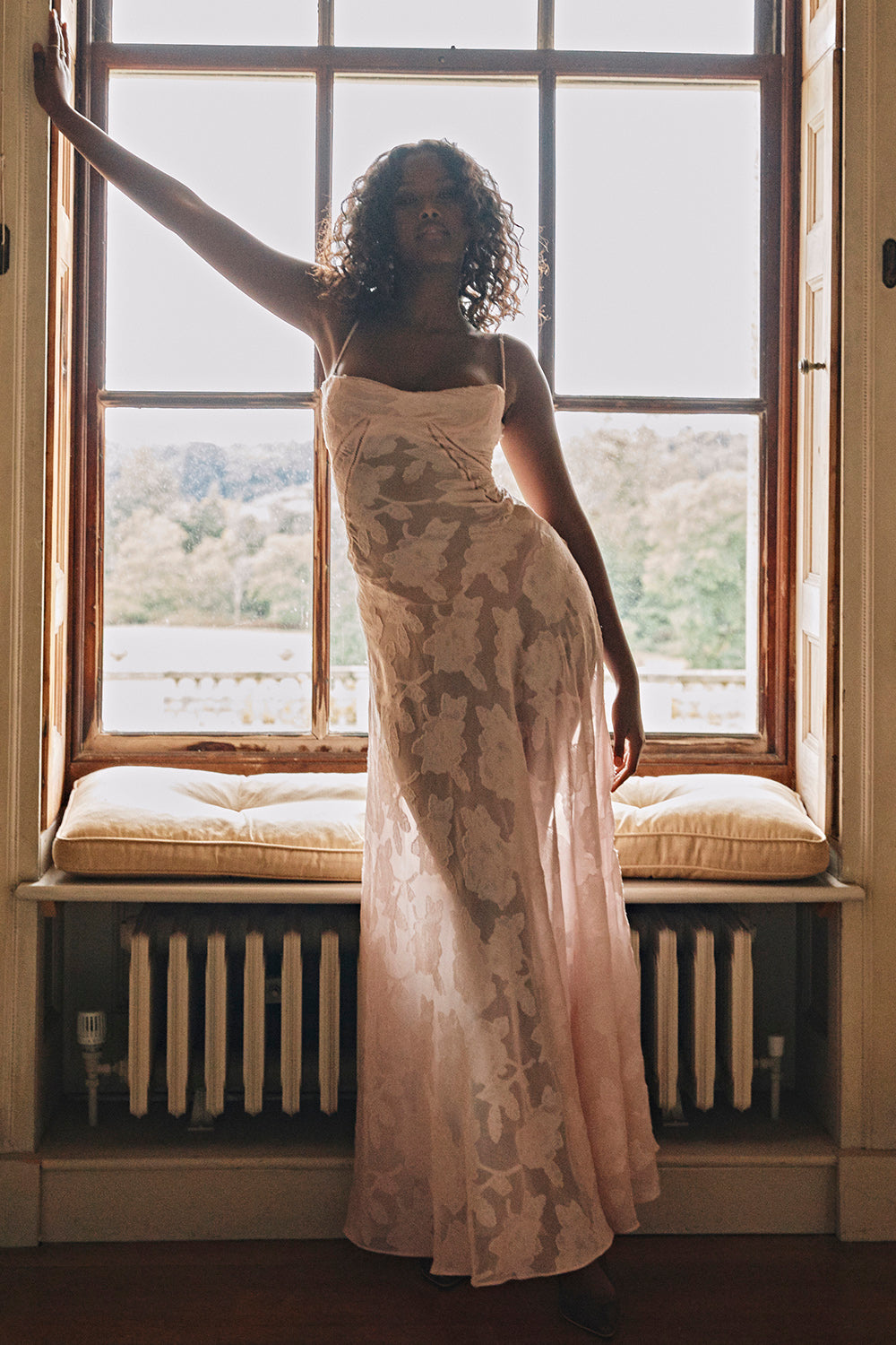Paulette™ - Elegante abito lungo con corsetto