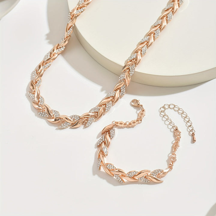 Olivia - Set di Coda di Pesce in Vetro Elegante con Strass
