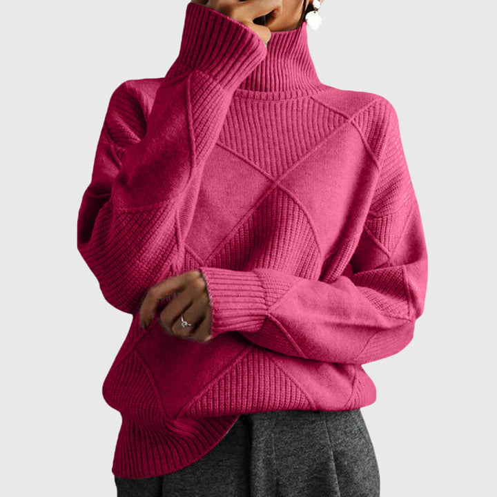 Angela™ - Maglione a Collo Alto