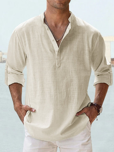Matteo™ | Camicia in lino traspirante