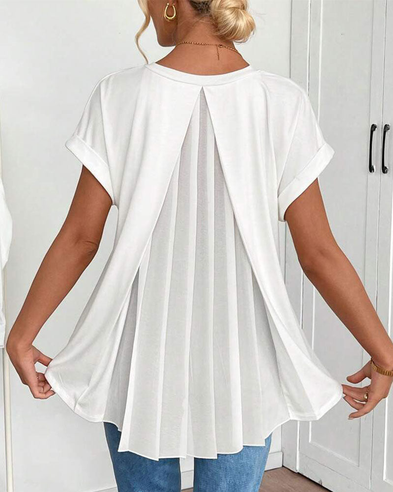 TRUDE CLASSICA CAMICIA A MANICHE CORTE