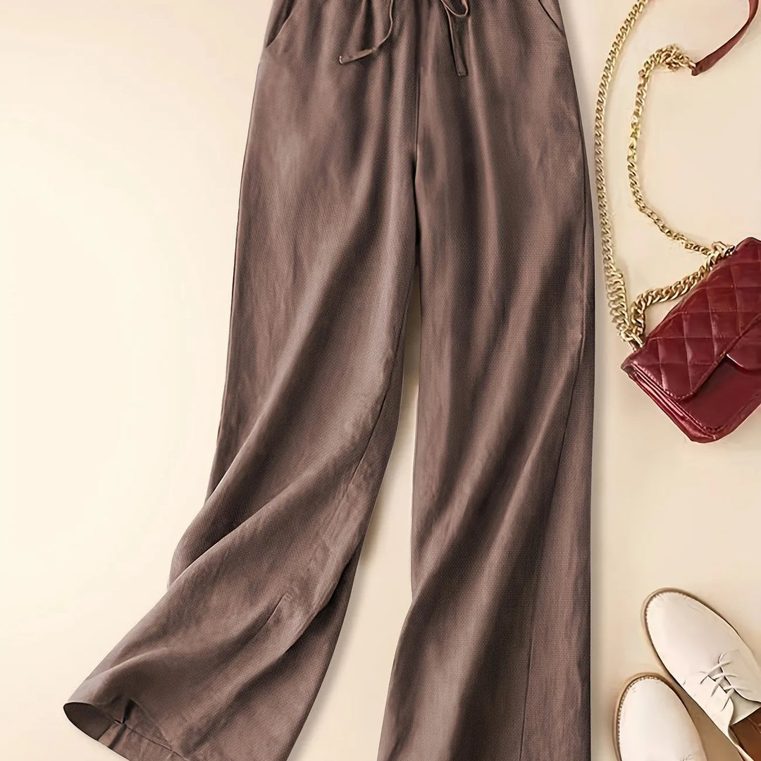 Tina - Pantaloni in Lino Relaxati