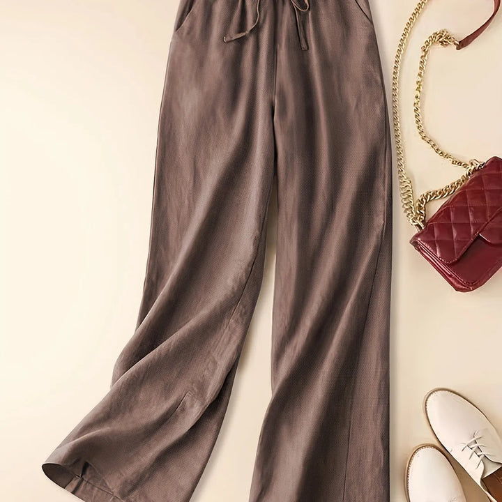 Tina - Pantaloni in Lino Relaxati
