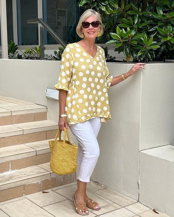 Aisley – Blusa Relaxed Stampata
