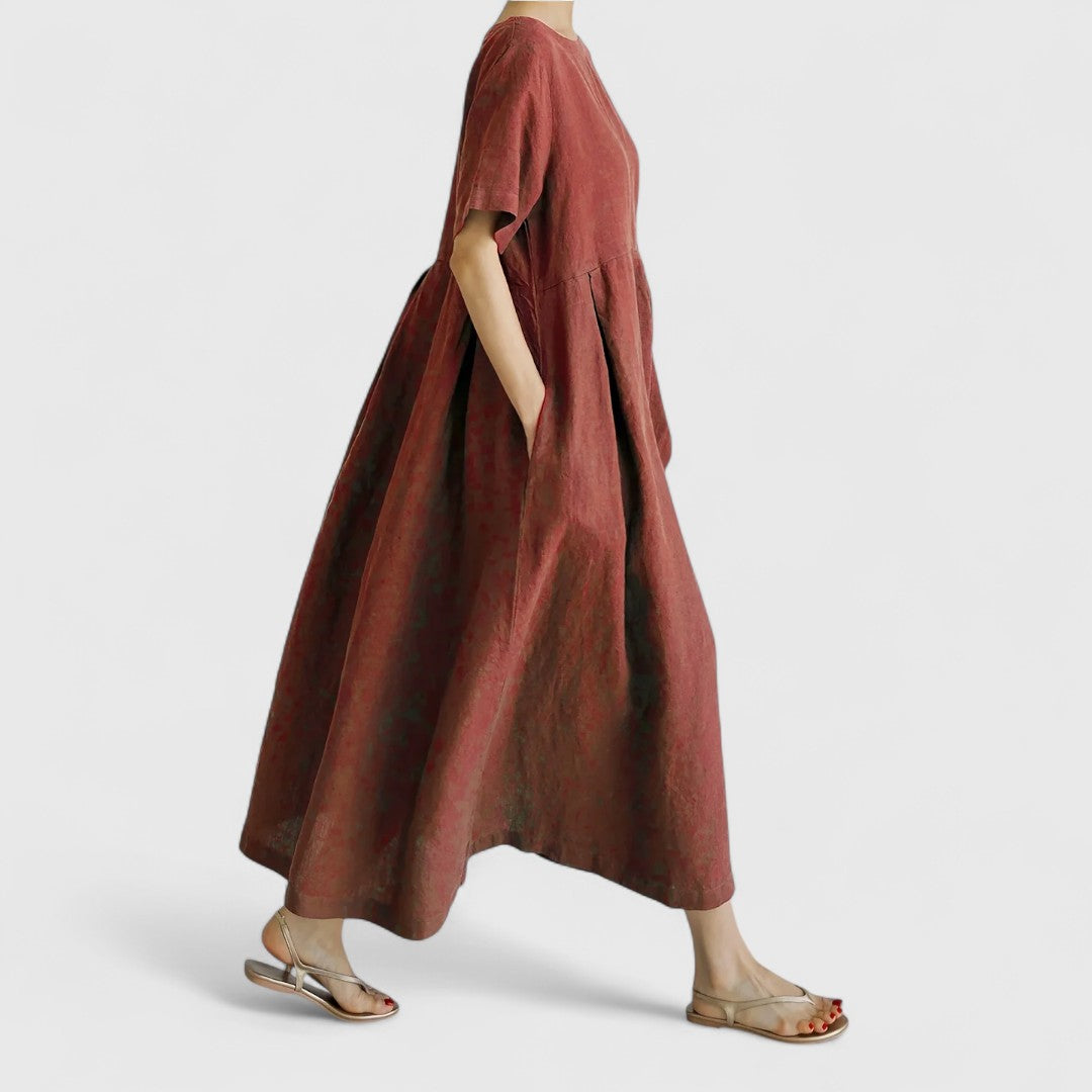 Ellie - Elegante Maxi Abito Coprente per Pancia