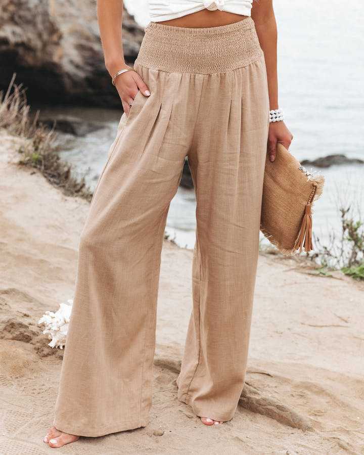 Aileen - Pantaloni Larghe da Spiaggia