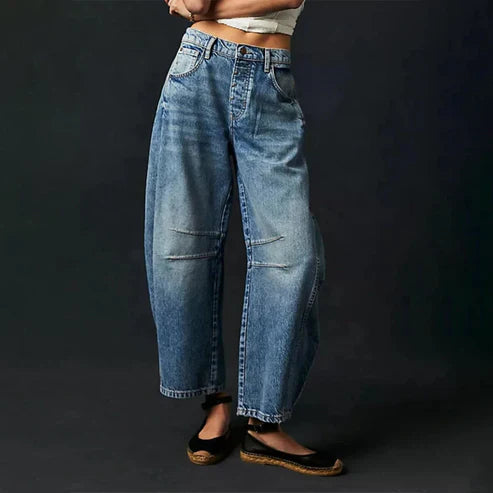 GRETA™ | Jeans Comfort a Gamba Larga